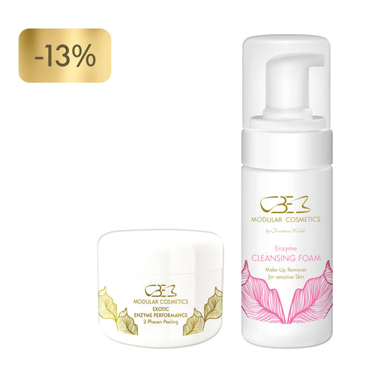 Enzym Reinigungsschaum plus Enzym Peeling