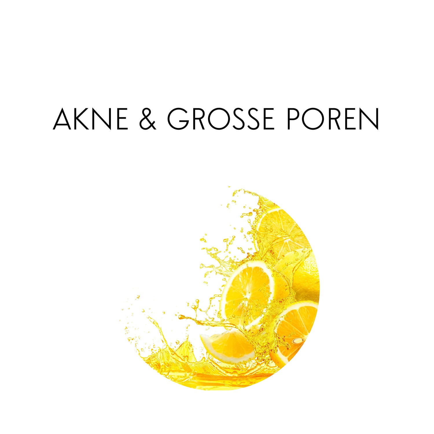 Akne und grosse Poren