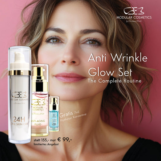 Anti Aging Fluid & Retinol Creme - Anti Wrinkle Glow Set