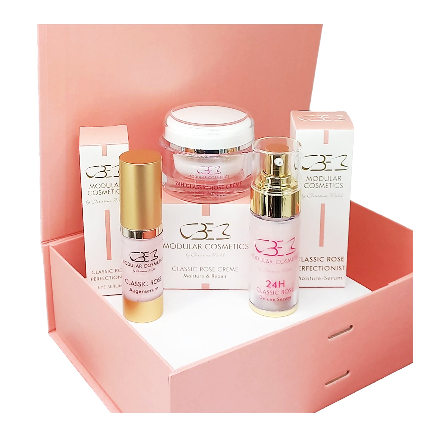 🌹 CLASSIC ROSE BOX - Komplette Hautpflegeroutine in Studio-Qualität