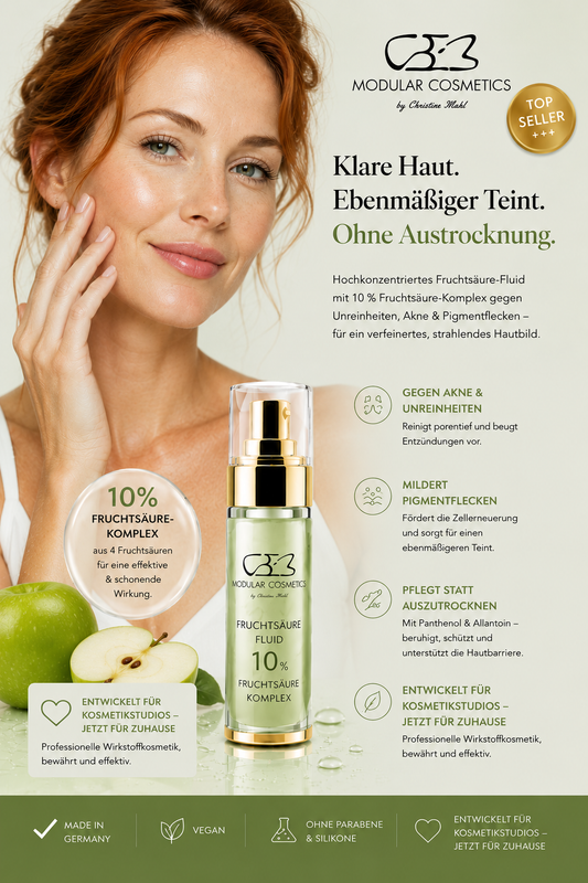 Fruchtsäure Fluid - gegen Akne & Collagen-Booster