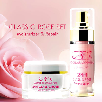 Classic Rose Set - Feuchtigkeit und Beruhigung für trockene, sensitive und anspruchsvolle Haut