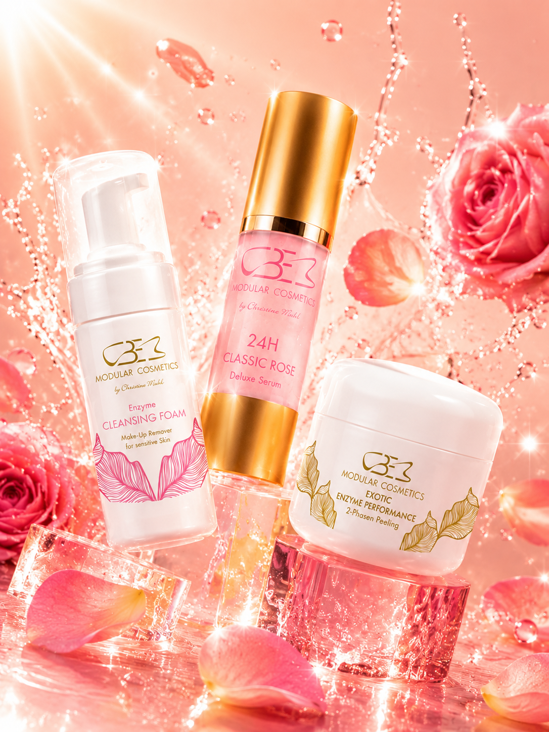 Glow Routine Set - Reinigung - Peeling - Glow