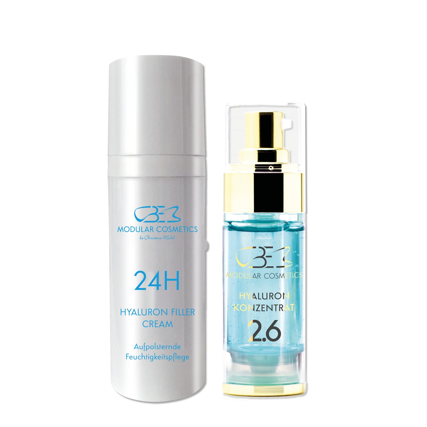 FALTEN AUFPOLSTERN - Hyaluron Konzentrat & Hyaluron Filler Creme-Set