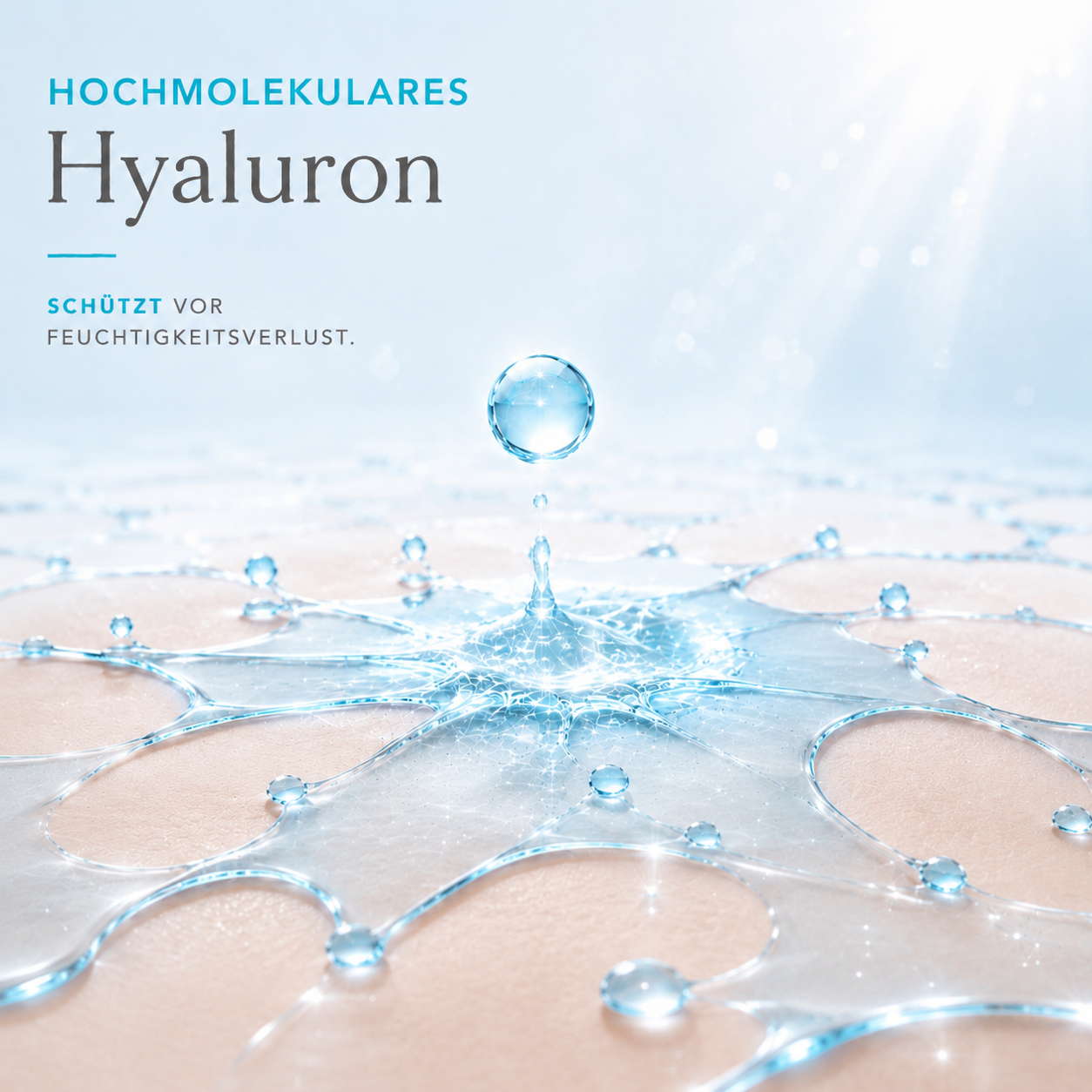 HYALURON KONZENTRAT - Falten aufpolstern - Haut durchfeuchten.
