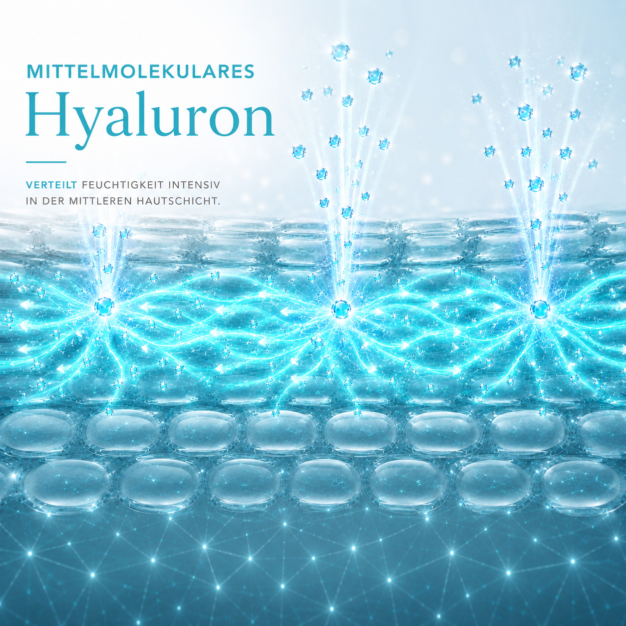 HYALURON KONZENTRAT - Falten aufpolstern - Haut durchfeuchten.