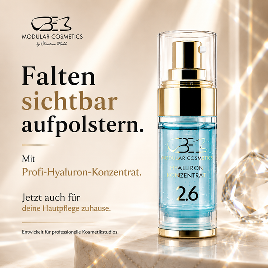 HYALURON KONZENTRAT - Falten aufpolstern - Haut durchfeuchten.