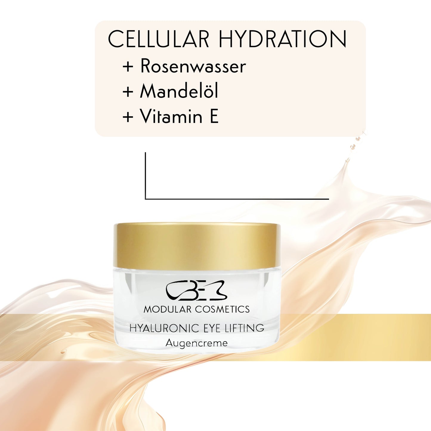 Hyaluronic Eye Lifting Augencreme - Strafft, glättet und polstert Ihre Augenpartie auf