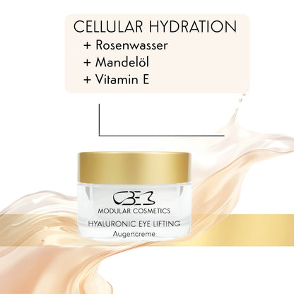 Hyaluronic Eye Lifting Augencreme - Strafft, glättet und polstert Ihre Augenpartie auf