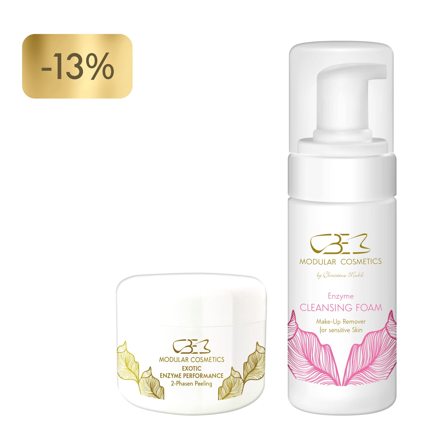 Enzym Reinigungsschaum plus Enzym Peeling