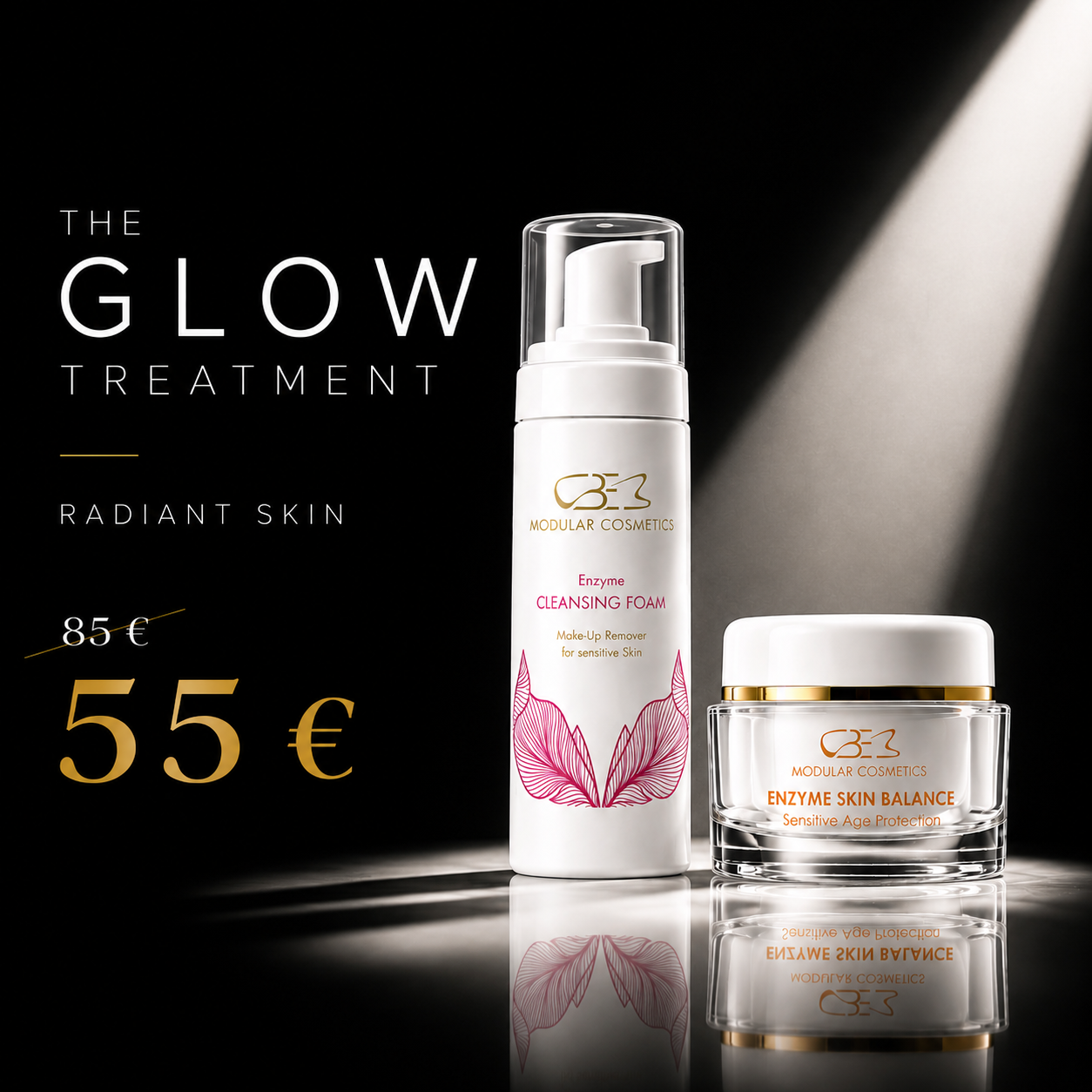 THE GLOW TREATMENT - Revitalisierendes Glow-Pflege-Set